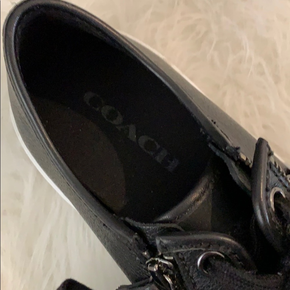 Coach Leather Sneakers - Picture 4 of 6